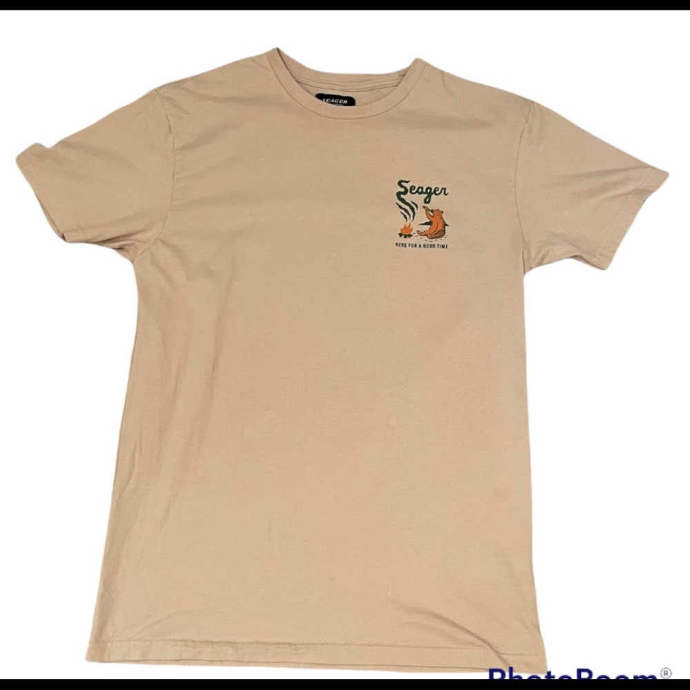 Seager Tan Short Sleeve Tee